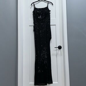 Prom/Formal Black Sequin Dress